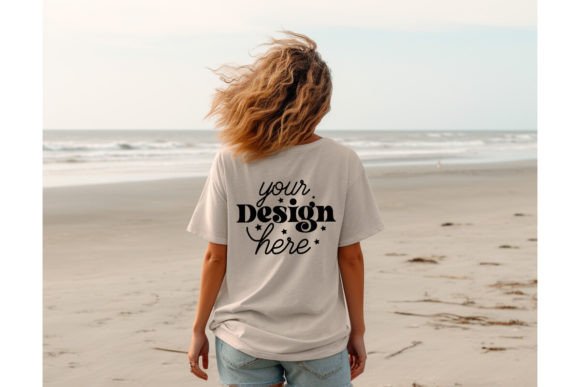 A Clean Canvas Mockup for T-Shirt Graphics and Crafting