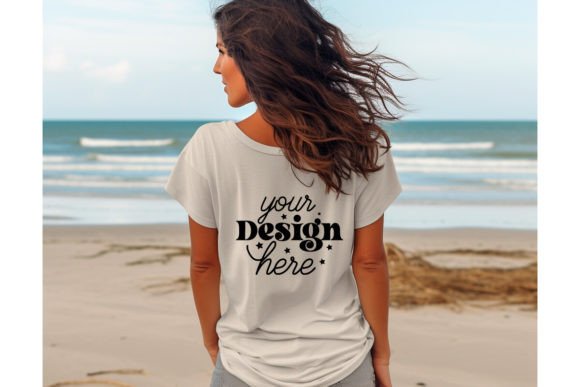 A Clean T-Shirt Mockup for Editorial Graphics