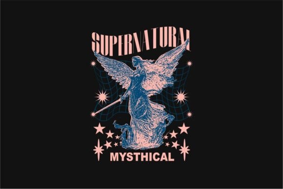 A Mystical Streetwear Graphic for Brand Packaging