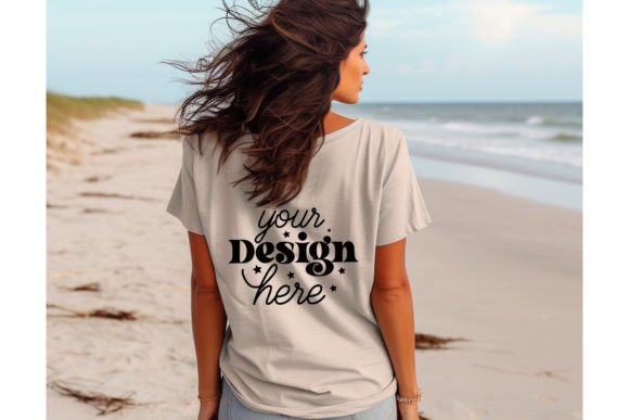 A Practical Bella Canvas Mockup for T-Shirt Graphics