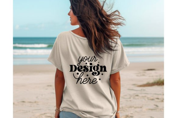 Elevate Your T-Shirt Graphics with a Classic Bella Canvas Mockup