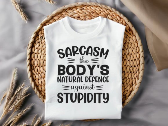 Sarcasm the Body’s Natural T-Shirt: A Graphic Design Asset Review